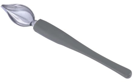 Homoyoyo Cucchiaio Da Salsa in Acciaio Inossidabile Con Beccuccio Per Decorazioni - Ideale Per Torte e Dessert - Design Elegante e Pratico Dimensioni Compatte Per Uso Quotidiano