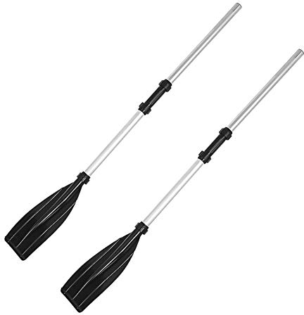SOULONG Kayak Paddle Paddle aus Aluminiumlegierung für Kayak da Surf, Paddle von Kayak Adult, Schwarz, 126 cm