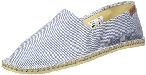Havaianas Origine Iv Print, Espadrille Unisex - Adulto, Navy/Sand, 36 EU