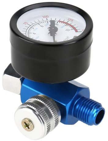 Air Pressure Regulator Air, Spray Gun Air Regulator Air Pressure Regulator Regulator Spray Gun Cups Regulator Pressure Gauge 150 Psi Spray Gun Air Regulator for Compressor and