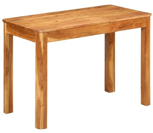 vidaXL Esstisch, Küchentisch mit Holzrahmen, Speisetisch für Esszimmer Küche Restaurant, Tisch Holztisch, Modern, Massivholz Akazie