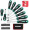 HYCHIKA 30 PZ Set di Cacciaviti Professionali con Cacciaviti a Testa Piatta e Phillips, Resistente Strumento Kit Cacciavite Manuale per DIY, Casa, Ufficio