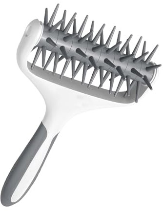 volumoon Rullo per Pizza Impasto, Rullo per Pasta Sfoglia con Punte, Accessori per Fare Pizza, Previene di Bolle Impasto, Rullo Buca per Pizza, Strumento per Cottura per Pizze, Biscotti e Pane