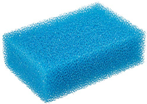 Haquoss Éponge filtrante, 20 Ppi, Grain Fin, 5 x 15 x 10 cm, Bleu
