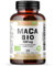 NaturaleBio Maca Andina Ecológica en Cápsulas 500mg - 180 cápsulas. Gelatinizada, Bio y Pura, viene de raíz de Maca Peruana Orgánica.