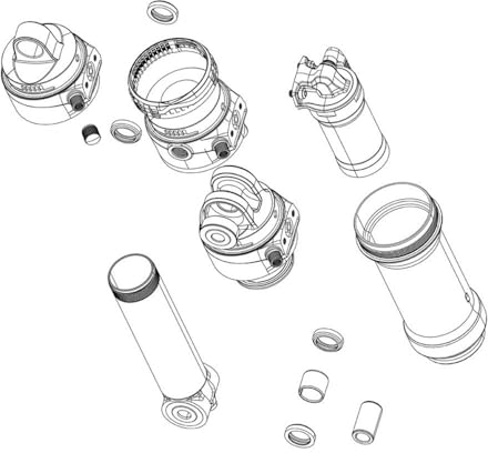 Rockshox Rec Deposito Aceite Superdeluxe Bearing Blk 75