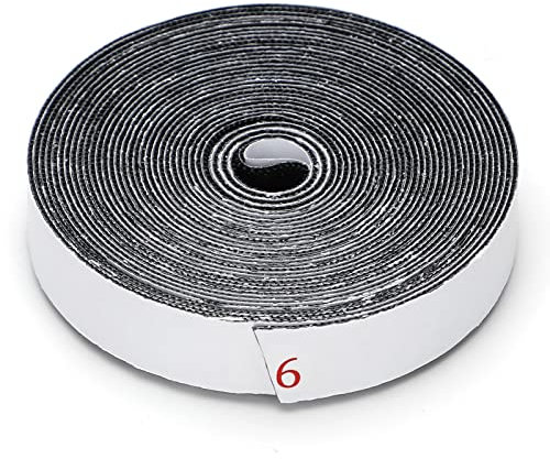 EGNBU - Cinta adhesiva para puerta mosquitera magnética (blanco)