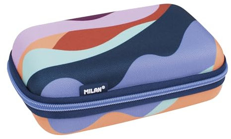 MILAN® Set halbstarr, 2 Federmäppchen, Serie The Fun, Mehrfarbig
