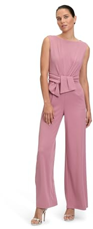 Vera Mont Damen Jumpsuit mit weitem Bein 38, Desert Rose