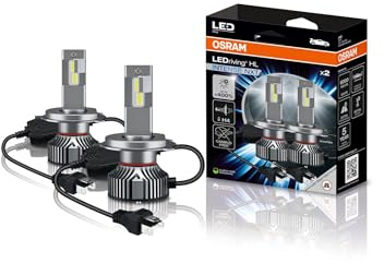 OSRAM LEDriving HL INTENSE NXT ≜ H4, lampada LED abbaglianti e anabbaglianti, bianco freddo 6000K, nessun accessorio necessario, solo per uso fuoristrada - no ECE, 2 lampade