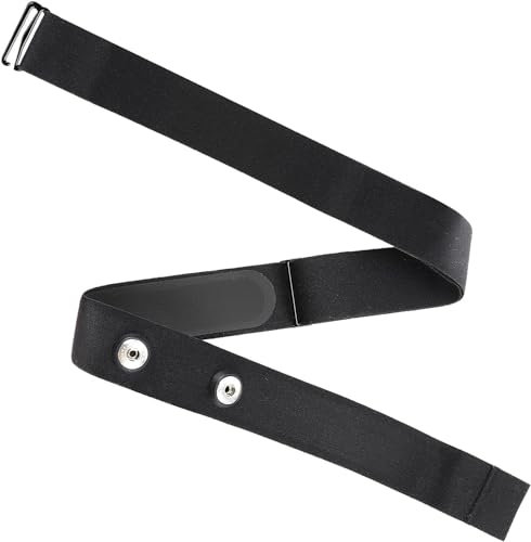 Yewseas Cardio-Gürtel Verstellbar (70 cm bis 105 cm) für Herzfrequenzsensor, Bluetooth Ant+ Compatible with Garmin, Wahoo, Polar H10 H9, Coospo, Magene, Bryton, Livlov, Ideal für Sport und Fitness