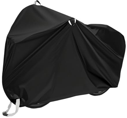 MeiLang Bike Cover, Waterproof Bicycle Cover for Indoor Outside Storage - 210D Oxford with Lock Holes, Safty Straps, Anti Dust Rain Snow UV Protection for Mountain Road Electric Bikes up to 29 Inch