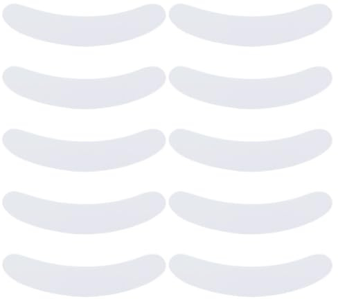 HOBBIESAY 10Pcs White Tab Collar Replacement for Clergy Shirt Collar Card Accessory Plastic Tab Collar Inserts for Priest Shirt for Men and Women 16.3x4.3cm/6.42x1.69 Inch