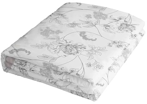 Odot Edredón Primavera Verano de Moderno Impresión, Edredones de Verano Cama 90/135/150 Edredón Nórdico Reversible Ligero Suave Colcha Transpirable Cubrecama para 4 Estaciones (Gris,135x200cm)