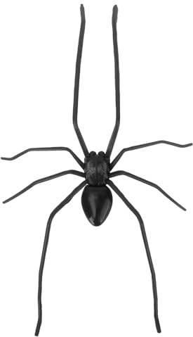 Magnete da Frigorifero con Ragni 3D, Magnete Ragno Realistici Regali Scherzi per Frigorifero Porta del Garage Lavagna Bianca Cucina Interni ed Esterni Adesivi Magnetici(Nero)