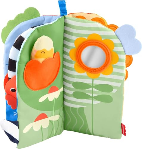 Fisher-Price Sensory Seasons Soft Book Baby Toy