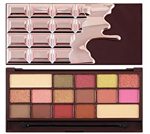 I Heart Revolution Eyeshadow Palette, Heart Chocolate Rose Gold