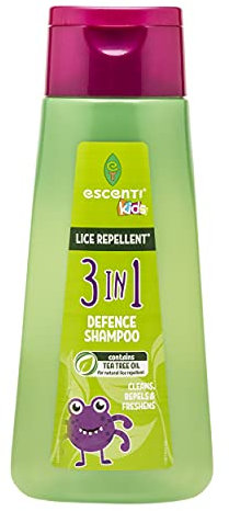 Escenti Kids Lice Repellent 3 in 1 Defence Shampoo 300Ml