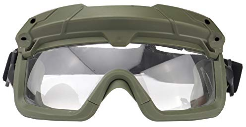 WarmHeartting Tactical goggle Lunettes de Protection Tactique Armée Militaire Airsoft Lunettes pour Hommes CS Jeu/Paintball/Chasse/Tirs