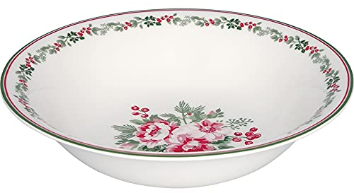 GreenGate [W] Salad Bowl Charline White