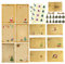 Weihnachts Briefpapier mit Umschlag Set, 24Stück Weihnachts Briefpapier mit 12Stück Briefumschläge Weihnachtskarten Klappkarten WeihnachtsgrüßE Karten Blanko GrußKarten