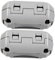 CIYODO 2St Filament-Reinigungsfilter abgewischt Filterblock Petg-Filament Filament-Aufbewahrungshalter Siebe ersatzteile anti static antistatischer Reiniger Filamentreiniger Grey