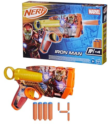 Nerf Marvel Iron Man, blaster a dardi e dardi N1