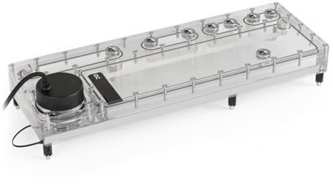 Alphacool Core Distro Plate 420 Left with VPP/D5 Apex PWM Pump