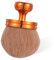 Puder Pinsel Makeup Puderpinsel groß, Kabuki Makeup Pinsel, rund Schminkpinsel, Foundation Kosmetikpinsel, weiche Grundierungspinsel für Auftragen Puder Rouge Bronzer Foundation Mineral Roségold