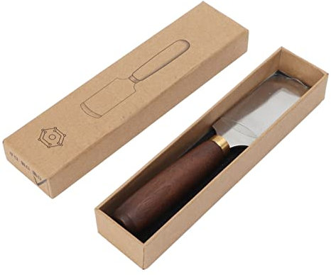 Coltello da coltello in pelle, coltello da taglio in pelle con strumento artigianale artigianale di cuoio artigianale per noce per cuoio fai -da -te