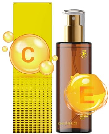 Face Tan Mist - Self Tanning Spray for Body with Vitamin C & E | Hydrating Moisturiser, Waterproof, Effortless and Natural Looking, Suitable for Face and Body, 100ml