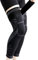 Goosom Kniebandage Lang 2 Stück Verstellbare Knieorthese Kniestütze Kompression Knieschützer für Sport Rutschfest Atmungsaktiv Elastisch Unisex K50 (Schwarz, XXL)