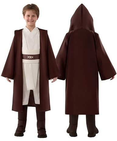 Spooktacular Creations Costume da Cavaliere per Ragazzi: Include corda, tunica, cintura, pantaloni e copriscarpe per avvincenti giochi di ruolo alle feste di Halloween.(Medio (8-10 anni))