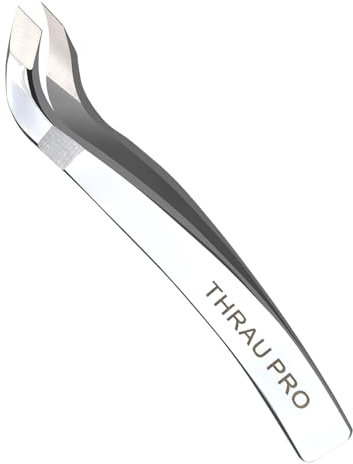 THRAU Mini Tronchesina per Cuticole, Pinza Cuticole Professionale per Manicure e Pedicure, Tagliaunghie Precisi in Acciaio Inox