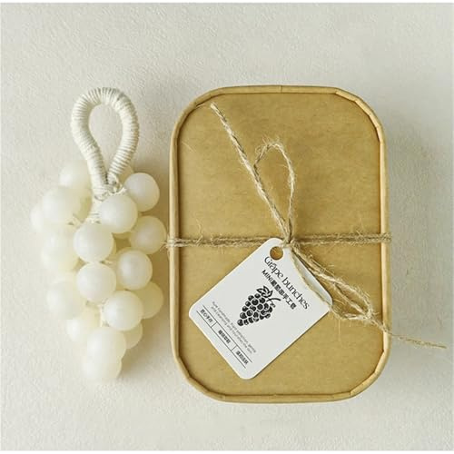 Handmade Pearl Grape Bunch Soap with Plant Extracts for Nourishing Bath(Milk)