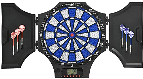 SPORTNOW Electronic Dartboard Set with 31 Games, 285 Programs, Cabinet