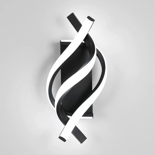 Comely 22W Aplique pared Interior LED, Simplicidad Lámpara de Pared Moderna, 2500LM Blanco Frío 6500K Iluminación de Pared Interior para Salón, Dormitorio, Comedor, Pasillo