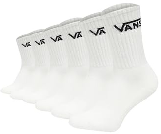 Vans Felpa girocollo classica da uomo, bianco, L
