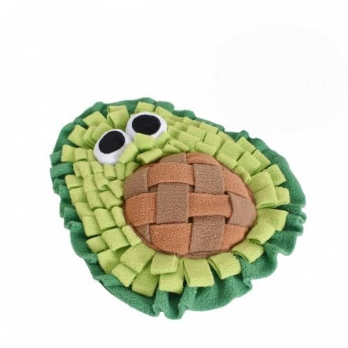 Schnüffelteppich Hund, Slow Feeder Matte, Maschinenwaschbar Schnüffelspielzeug für Hunde, Kaninchen und Meerschweinchen