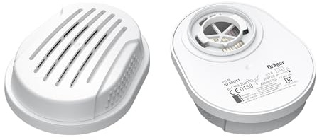 Dräger X-plore P3 filtros de Bayoneta para máscaras de protección respiratoria contra partículas de Polvo arsénico, Cobre, Polen, 6 piezas