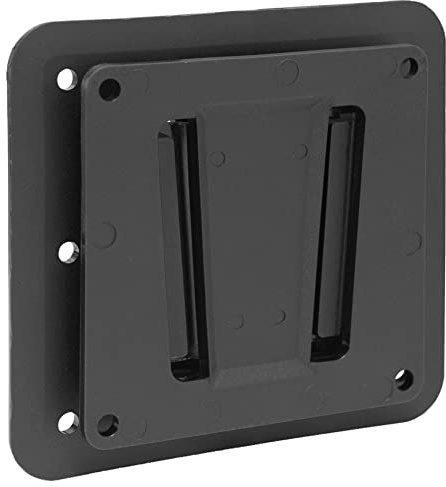 VIVO Anti-Rust Quick Release Plastic Polymer RV TV Mount for Screens up to 43 inches and 30 lbs, VESA 100x100mm, Low Profile Wall Bracket for Camping, Truck, Movie Night, Black, Mount-VWRV1