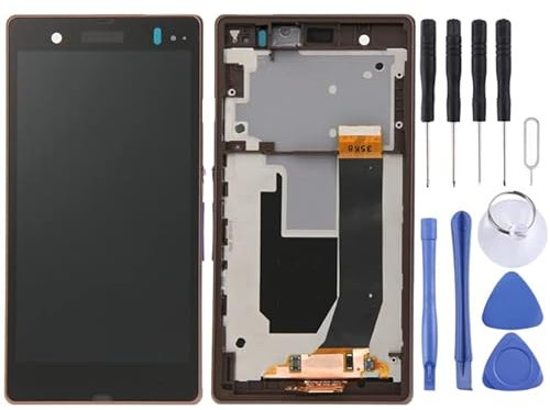 Mobiltelefon -LCD -Anzeige LCD -Anzeige + Touch Panel mit Frame für Sony Z / L36H / C6603 / C6602 Reparaturteil