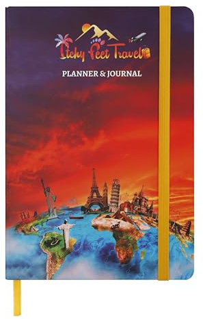 Travel Planner & Journal A5 Holiday Organiser Notebook