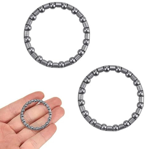 Headset Bearings 10 PCS, 1-1/8 Inch Caged Bicycle Bearings, 37mm OD with 16 Balls, Precision Sealed for MTB Road Bike Front Fork & Bottom Bracket Replacement