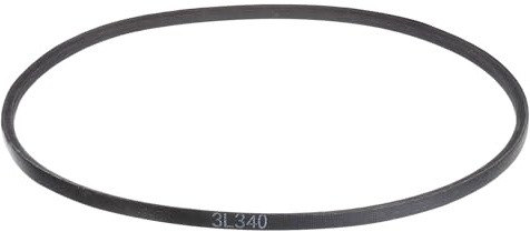 QUARKZMAN 3L340 3L profil kilrem klassisk mantel gummikilrem 864 mm ytteromkrets 9,5 mm bredd 5,6 mm höjd drivrem platt rem drivrem drivrem för kraftöverföring
