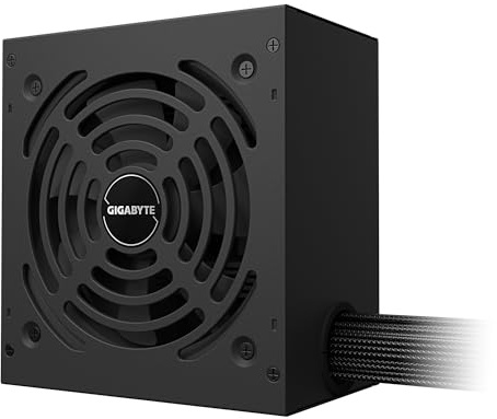 GIGABYTE P650G PCIE 5.1 Fuente de alimentación – PCIe 5.1, 80 Plus Silver, Ventilador de 120mm, Compatible con ATX 3.1, Enchufe EU