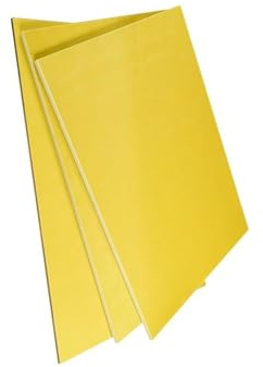 Epoxiisoleringsskiva - 30 cm x 30 cm, hållbar elektrisk isolering for industriella tillämpningar(0.8mm 3pcs)