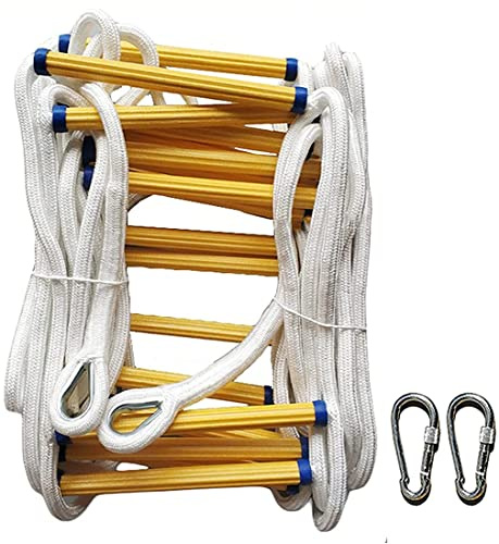 Escalera de Cuerda contra Incendios, Escalera Escape ignífuga(6m(19.7ft))