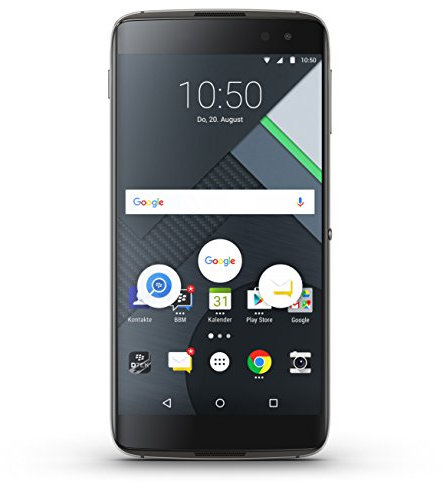BlackBerry DTEK60 Smartphone (14 cm (5,5 Zoll) Display, 32 GB, Android) schwarz