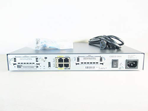 Cisco 1841-SEC/K9 - Router (Ethernet RJ-45, IEE, Des) (Reacondicionado)